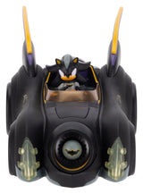 DC x Sonic - The Hedgehog Figura con Vehículo Shadow Batman & Batmobile 6 cm 