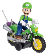 Super Mario Galaxy: la película Figura con Motocicleta de Retroceso Luigi 6 cm