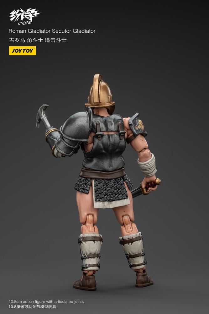 Strife Figura 1/18 Roman Gladiator Secutor Gladiator 11 cm          