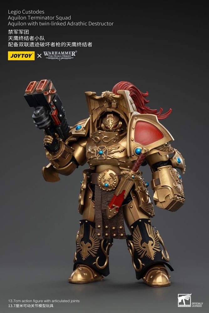 The Horus Heresy Legio Custodes Aquilon Terminator Squad Aquilon twin-linked Adrathic Destructor 14