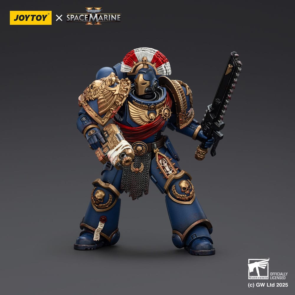 Warhammer 40,000: Space Marine 2 Figura Ultramarines Relic Secundus Armour 20 cm