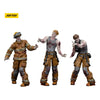 Zombie Pack de 3 Figuras Dark Source Firefighters 8 cm