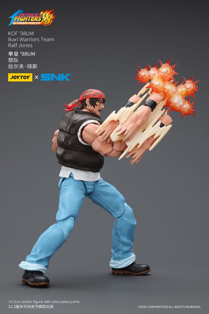 The King Of Fighters '98 Figura Hero Team Ralf Jones 12 cm 