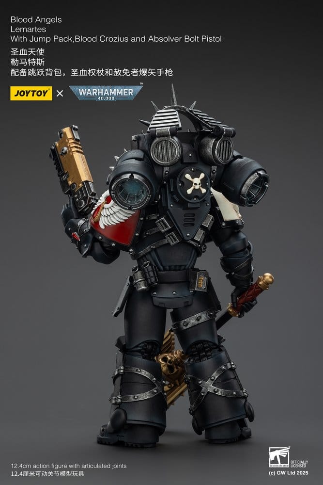 Warhammer 40,000 Figura Blood Angels Lemartes 12 cm