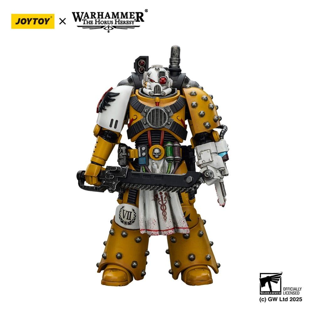 Warhammer 40000: imperial Fists Figura Legion Apothecary 12 cm