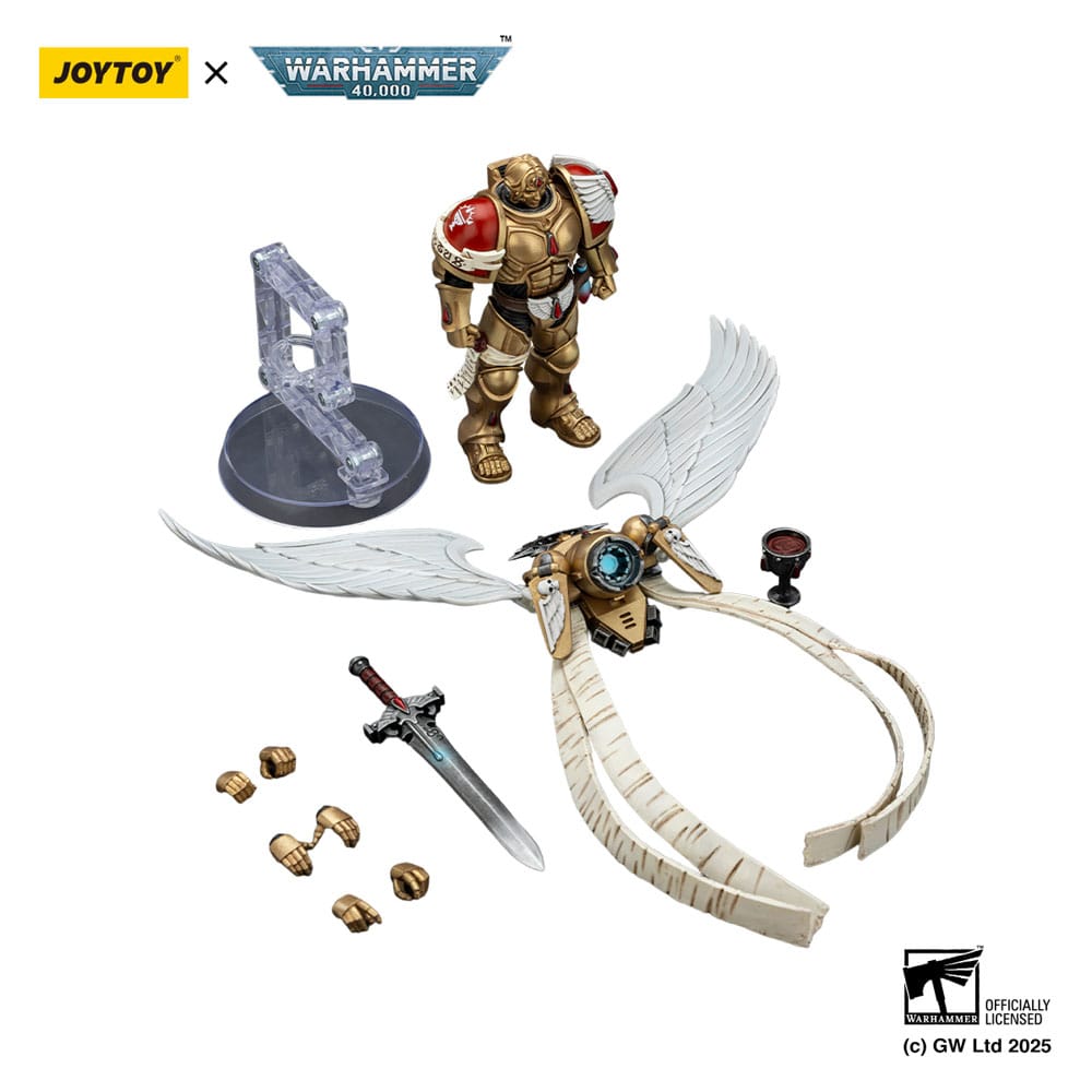 Warhammer 40,000 Figura 1/18 Blood Angels The Sanguinor with Encarmine Broadsword 12 cm