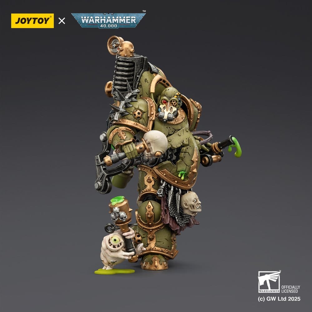 Warhammer 40,000 Figura Death Guard Foul Blight spawn with Plague Sprayer 12 cm