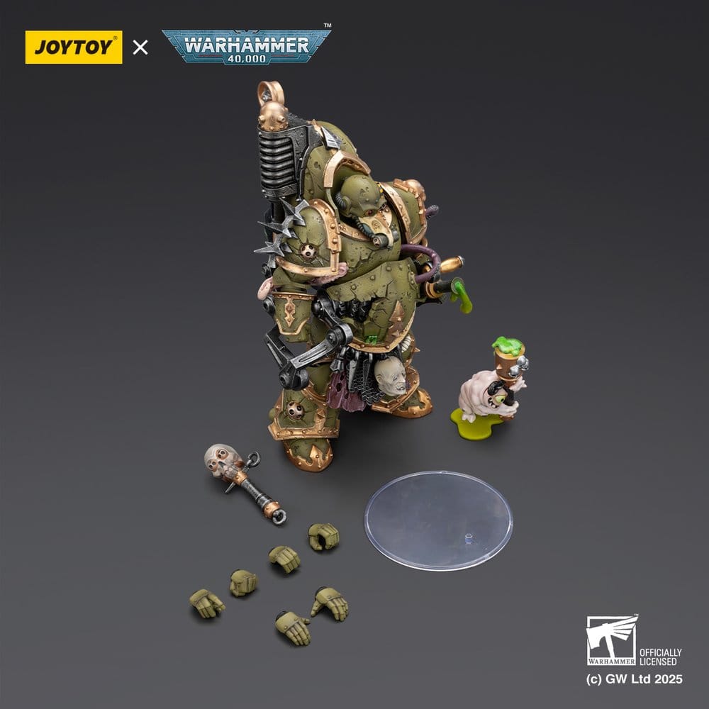 Warhammer 40,000 Figura Death Guard Foul Blight spawn with Plague Sprayer 12 cm