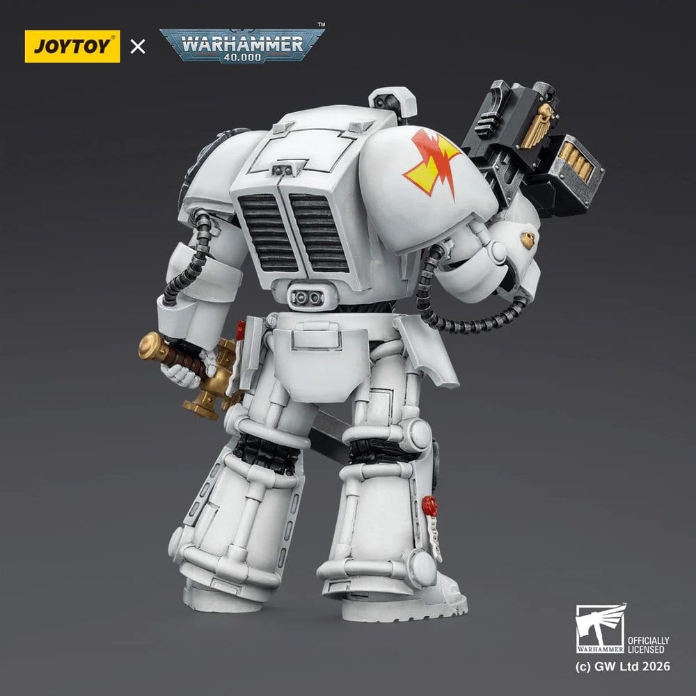 Warhammer 40,000 Figura White Scars Terminator 1 with Power Sword and Storm Bolter 14 cm