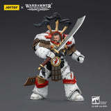 Warhammer 40,000 Figura White Scars Legion Praetor in Cataphractii Terminator Armour with Cyber Hawk Chogorian sword and combi-melta 14 cm