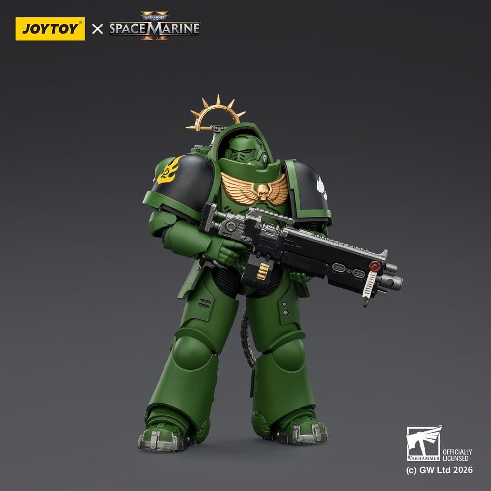 Warhammer 40,000 Figura Game Edition Salamanders Heavy Intercessor 13 cm