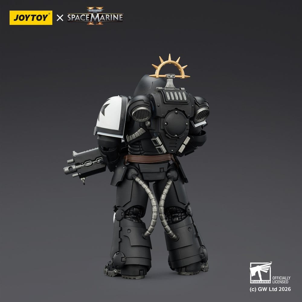 Warhammer 40,000 Figura Game Edition Black Templars Heavy Intercessor 13 cm
