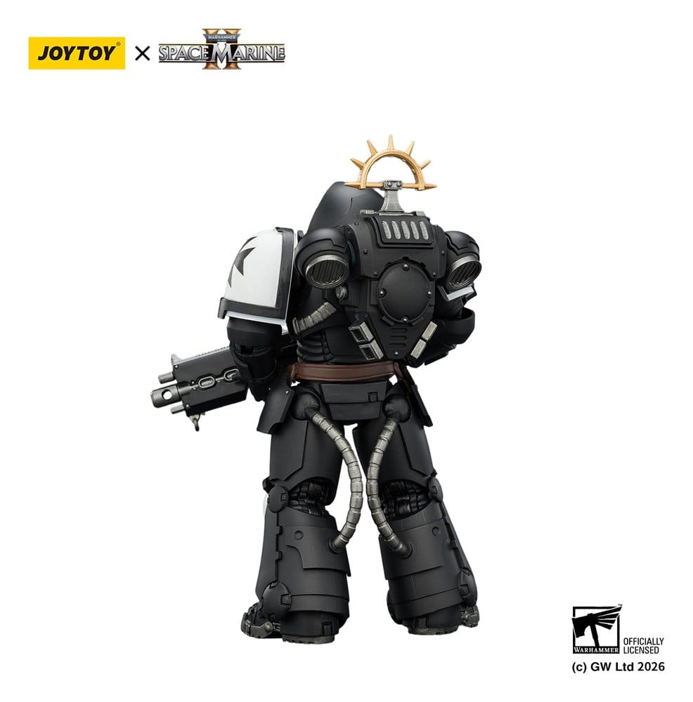 Warhammer 40,000 Figura Game Edition Black Templars Heavy Intercessor 13 cm