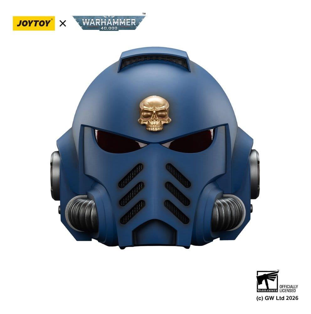 Warhammer 40000 Captain MkX Helmet Ultramarines 30 cm