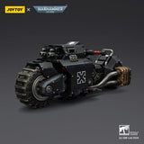 Warhammer 40,000 Raider-pattern Combat Bike Raven Guard with twin-linked bolt rifles 22 cm