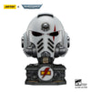 Warhammer 40,000 Casco con Soporte de Exhibición White Scars MkX 44 cm