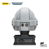 Warhammer 40,000 Casco con Soporte de Exhibición White Scars MkX 44 cm