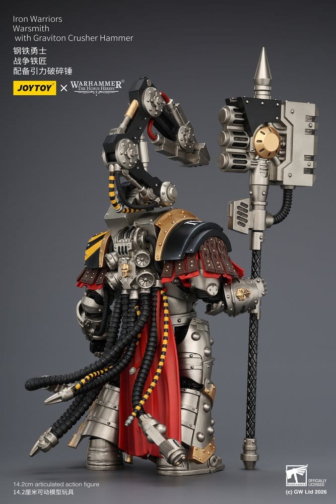 Warhammer The Horus Heresy Figura Iron Warriors Warsmith 14 cm