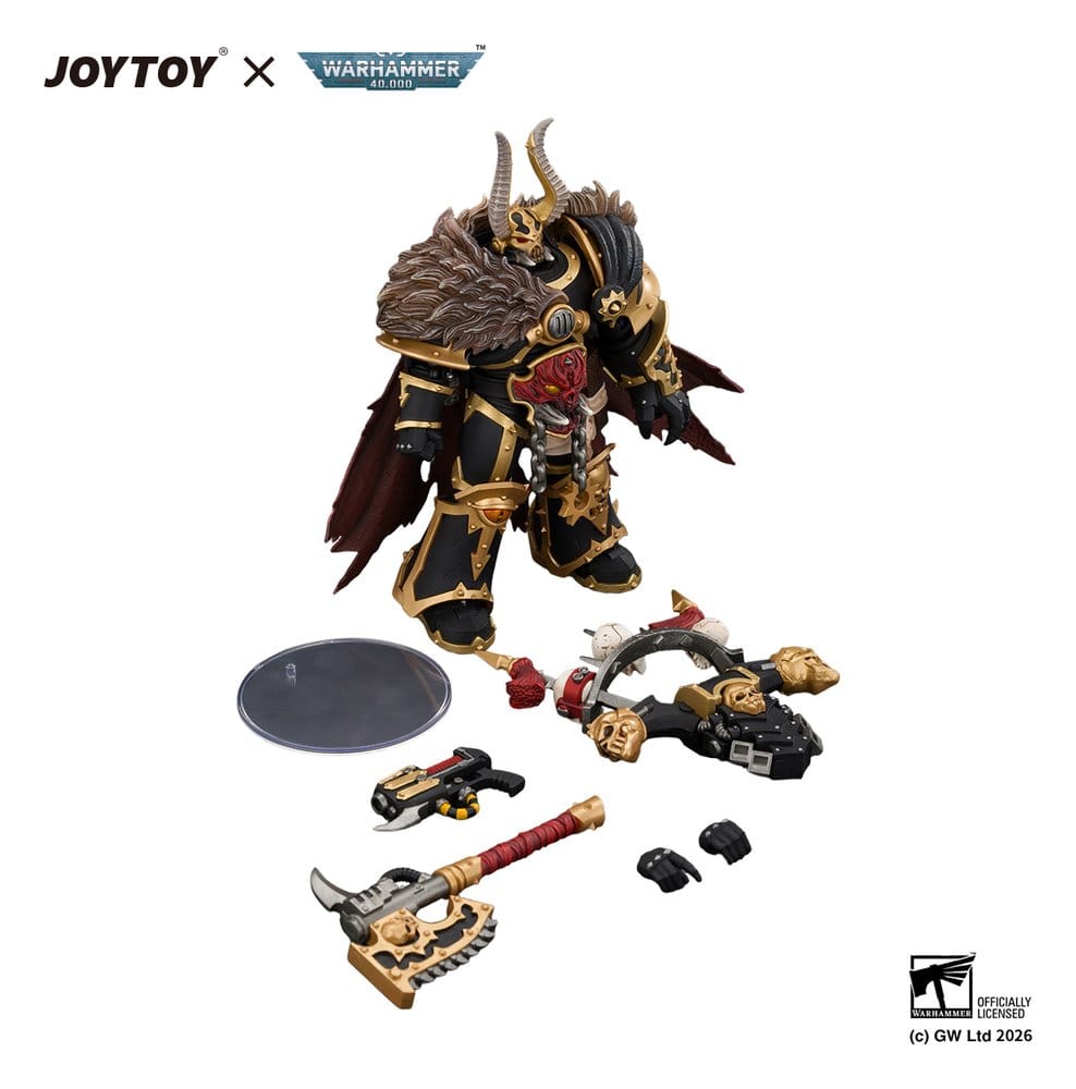 Warhammer Figura Black Legion Chaos Lord (13 cm)