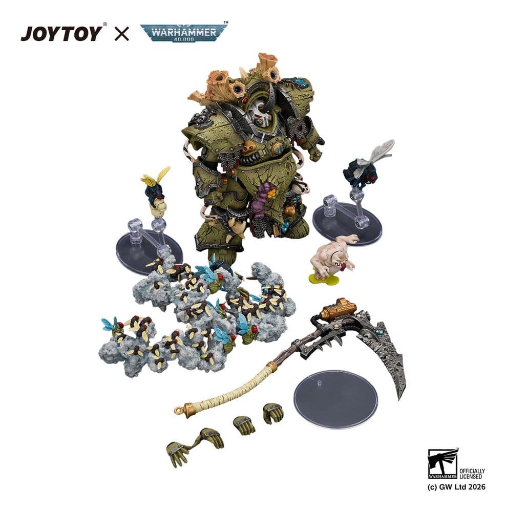Warhammer Figura Death Guard Typhus Herald of the Plague God 15 cm