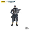 Warhammer 40k Figura 1/18 Death Korps of Krieg, soldato veterano della squadra della Guardia Imperiale con lanciafiamme, 10 cm