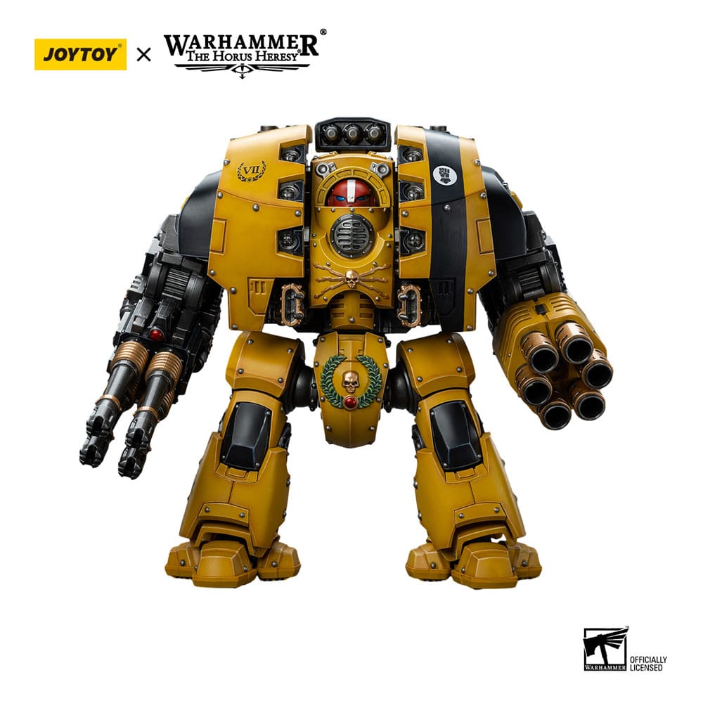 Warhammer The Horus Heresy Figura 1/18 Imperial Fists Leviathan Dreadnought with Cyclonic Melta Lance and Storm Cannon 12 cm   