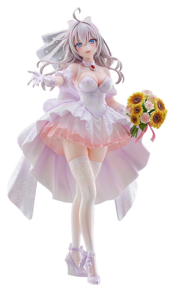 Alya Sometimes Hides Her Feelings in Russian Estatua 1/7 Alisa Mikhailovna Kujou Wedding Dress Ver. 24 cm   