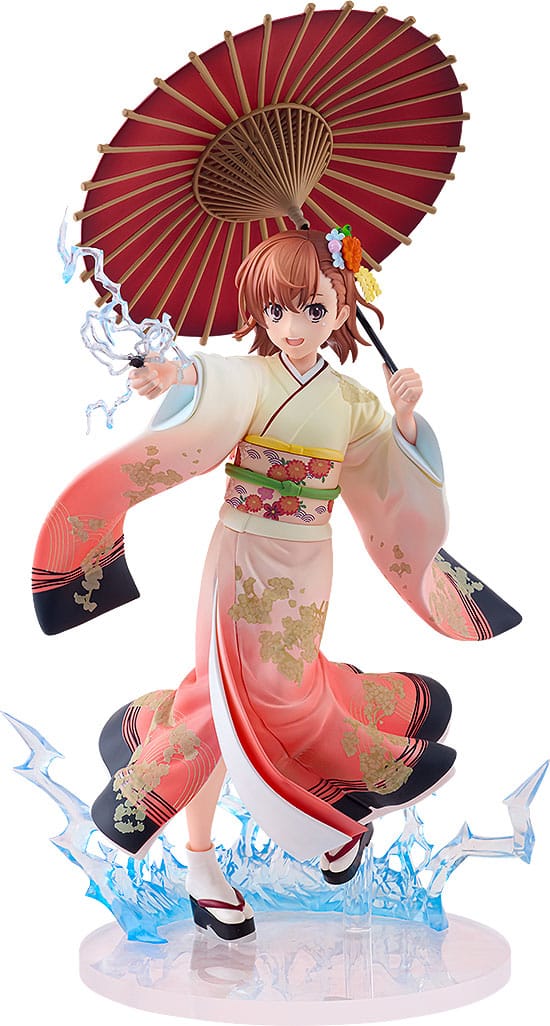 A Certain Scientific Railgun T Estatua 1/7 Mikoto Misaka Furisode Kimono Ver. 28 cm 