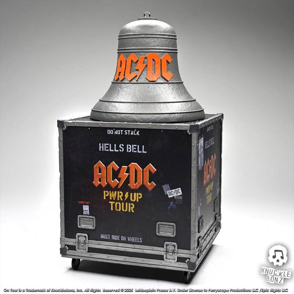 AC/DC Estatua Rock Ikonz On Tour PWR UP Tour Hells Bell