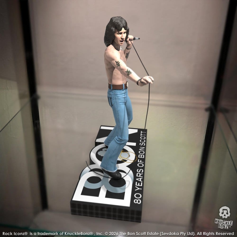 AC/DC Rock Iconz Figura Bon Scott III 22 cm