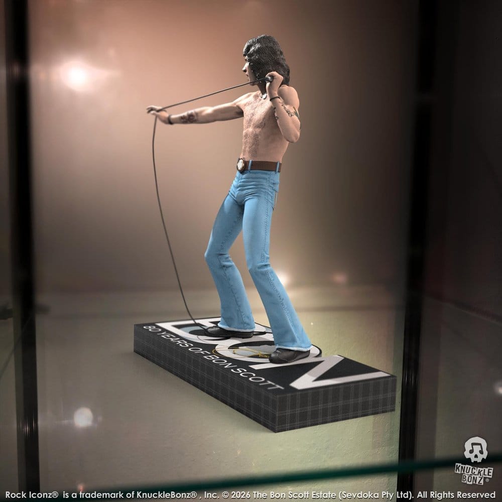 AC/DC Rock Iconz Figura Bon Scott III 22 cm