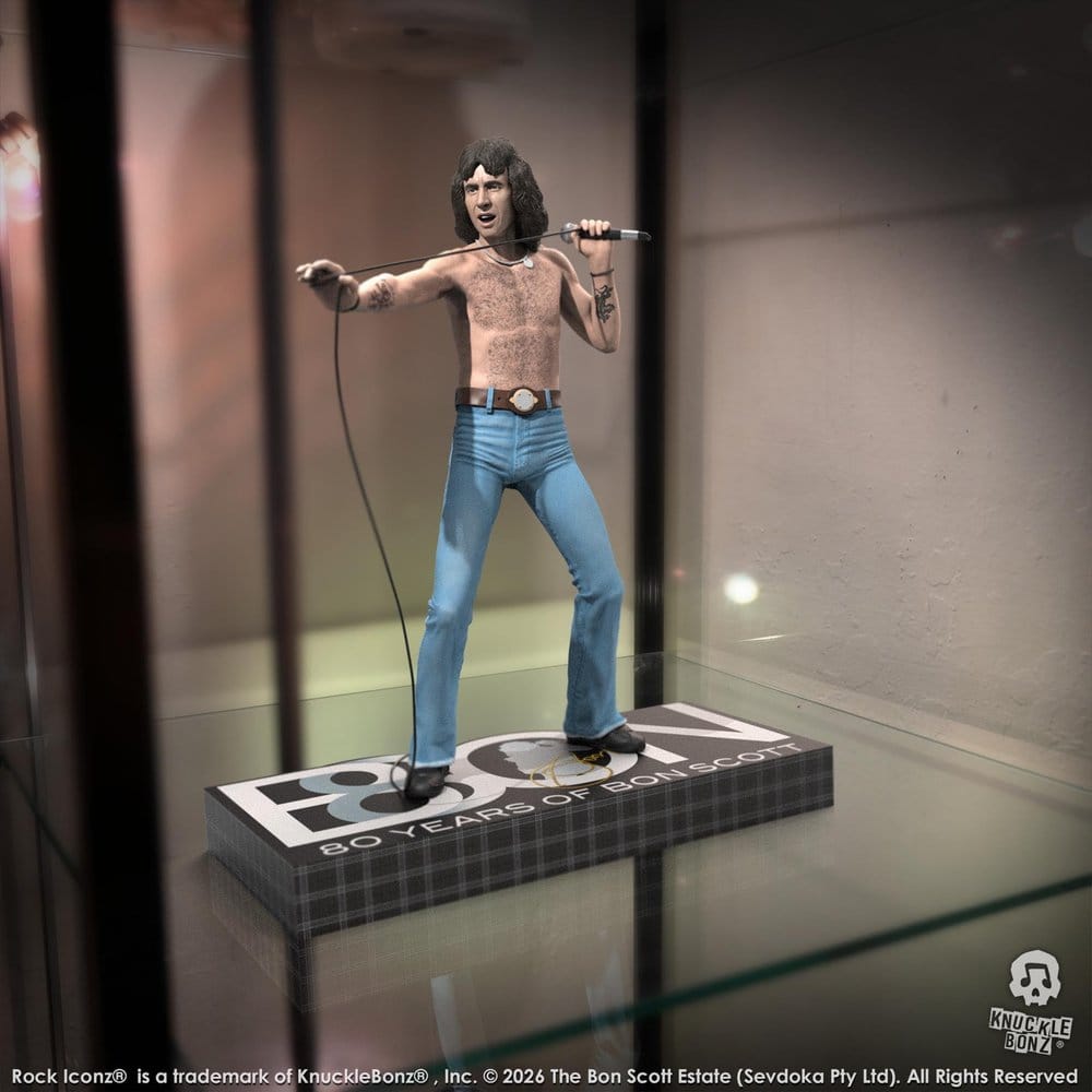 AC/DC Rock Iconz Figura Bon Scott III 22 cm