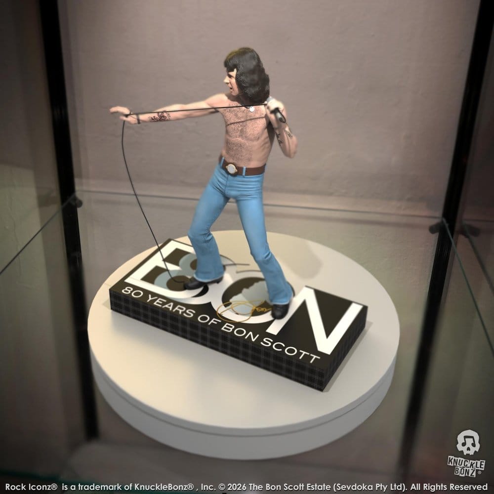 AC/DC Rock Iconz Figura Bon Scott III 22 cm
