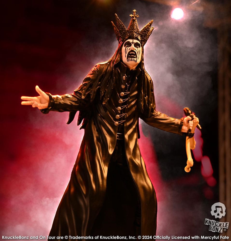 Mercyful Fate Estatua Rock Iconz King Diamond III (Black Version) 22 cm