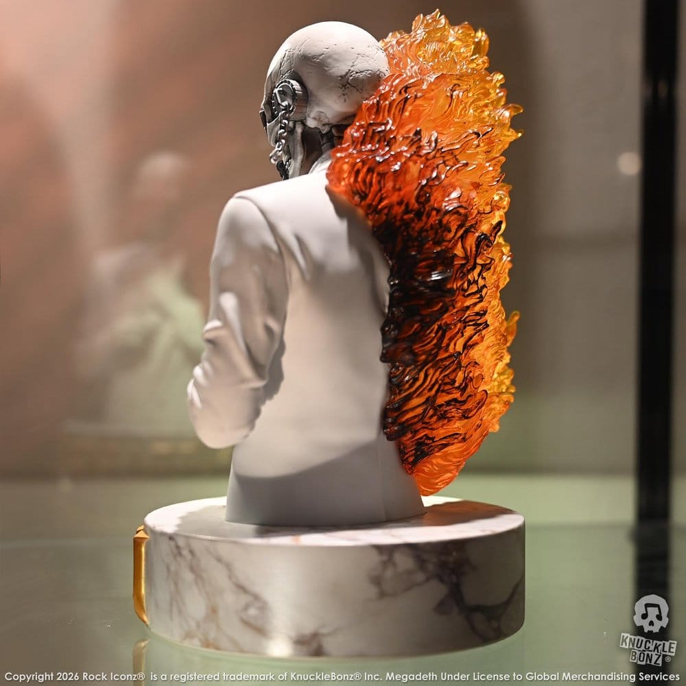 Megadeth 3D Vinyl Estatua Final Studio Album 15 cm