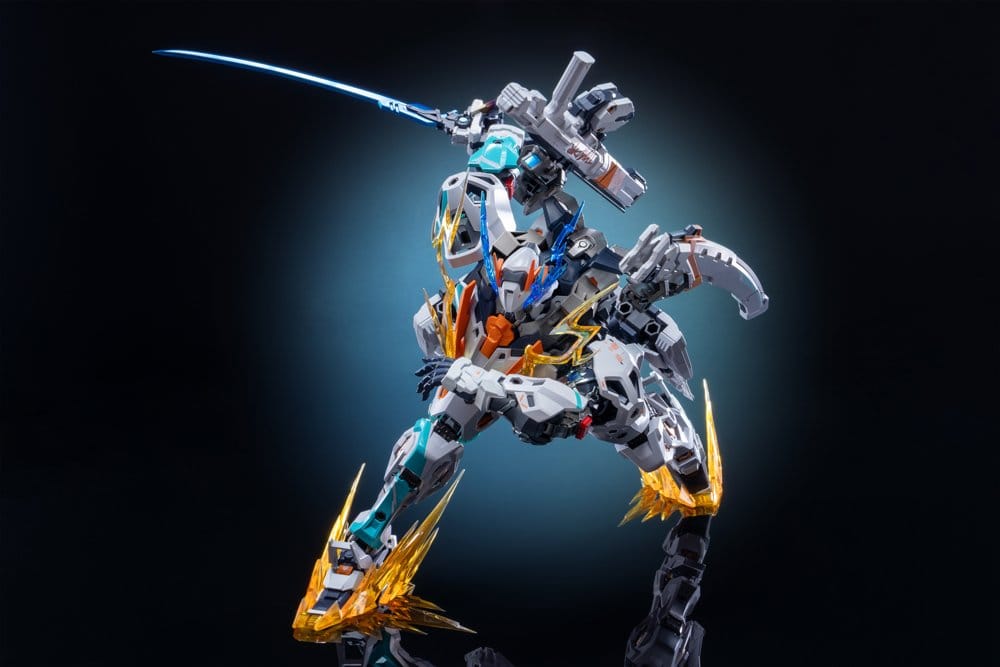 Hexa Gear Figura 1/24 V-Thor Assault Type "Ji Rei" (Swift Thunder) 23 cm
