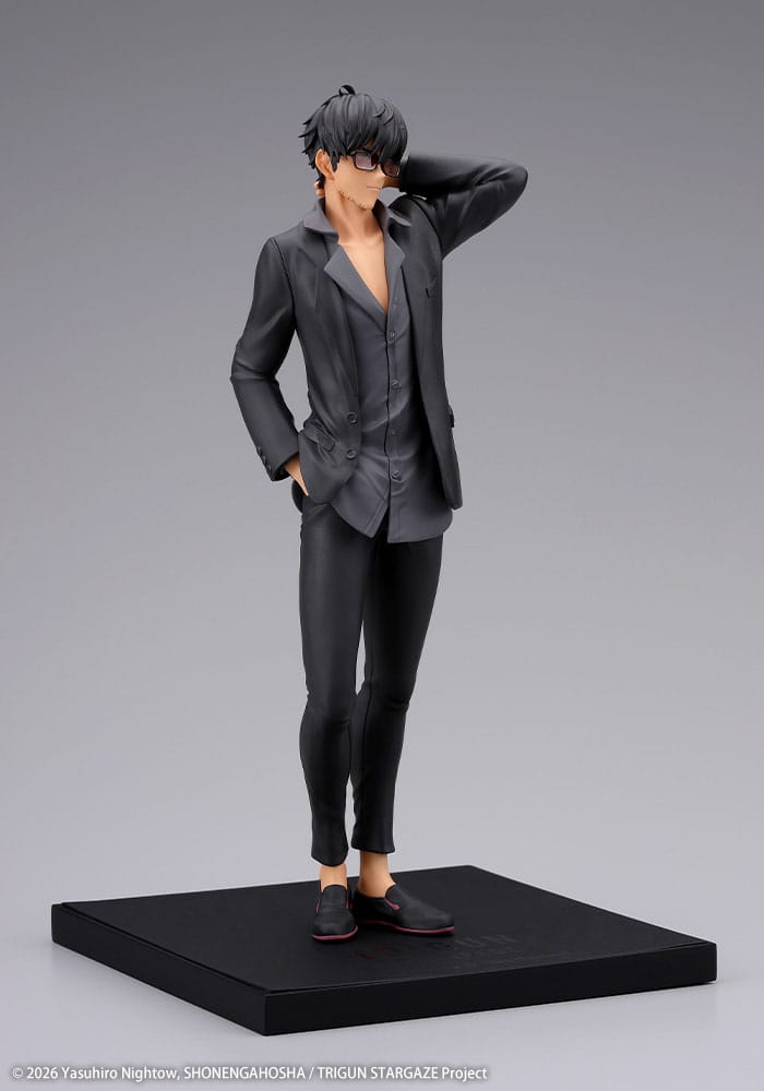 Trigun Stampede Estatua Oshi Works PVC 1/8 Nicholas D. Wolfwood 22 cm  