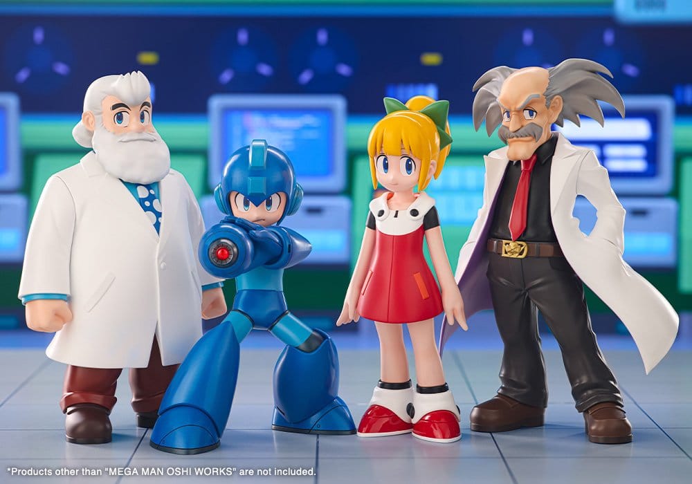 Mega Man Figura PVC Oshi Works Mega Man 18 cm