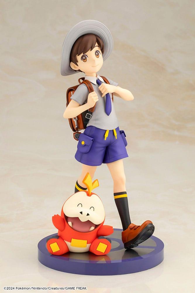 Pokémon Estatua ARTFXJ PVC 1/8 Florian & Fuecoco 20 cm Estatuas Pokémon