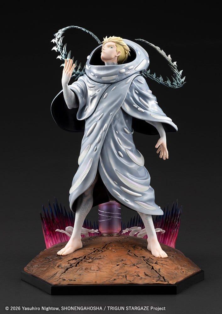Trigun Stargaze Estatua ARTFXJ PVC 1/8 Millions Knives Trigun Stampede Ver. 24 cm