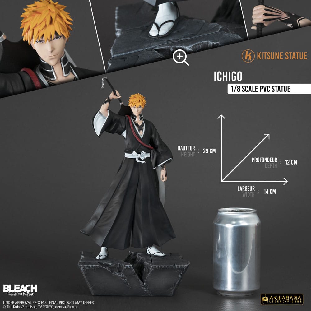 Bleach: Thousand-Year Blood War Estatua PVC Figure 1/8 Ichigo 29 cm