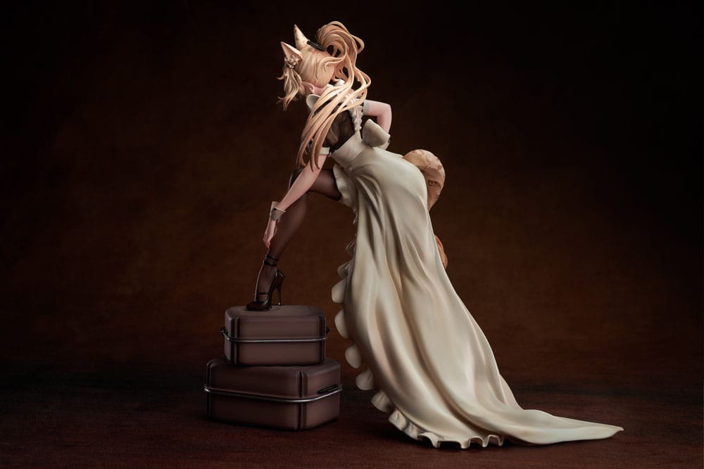 Original Character Estatua PVC 1/4 Battle Maid Different Species Leopard Cat Maria 40 cm 