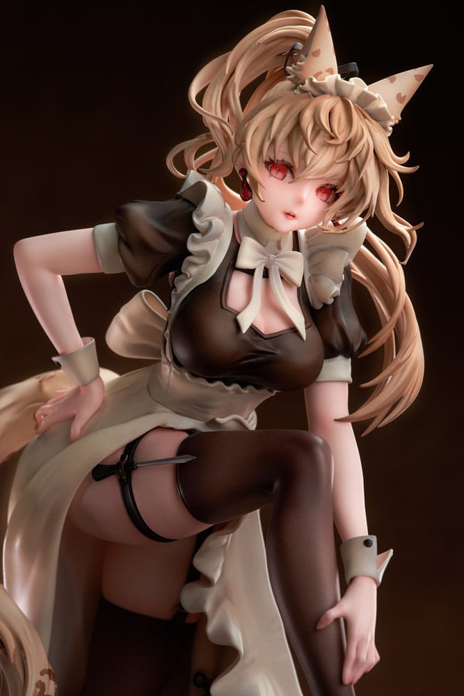 Original Character Estatua PVC 1/4 Battle Maid Different Species Leopard Cat Maria 40 cm 