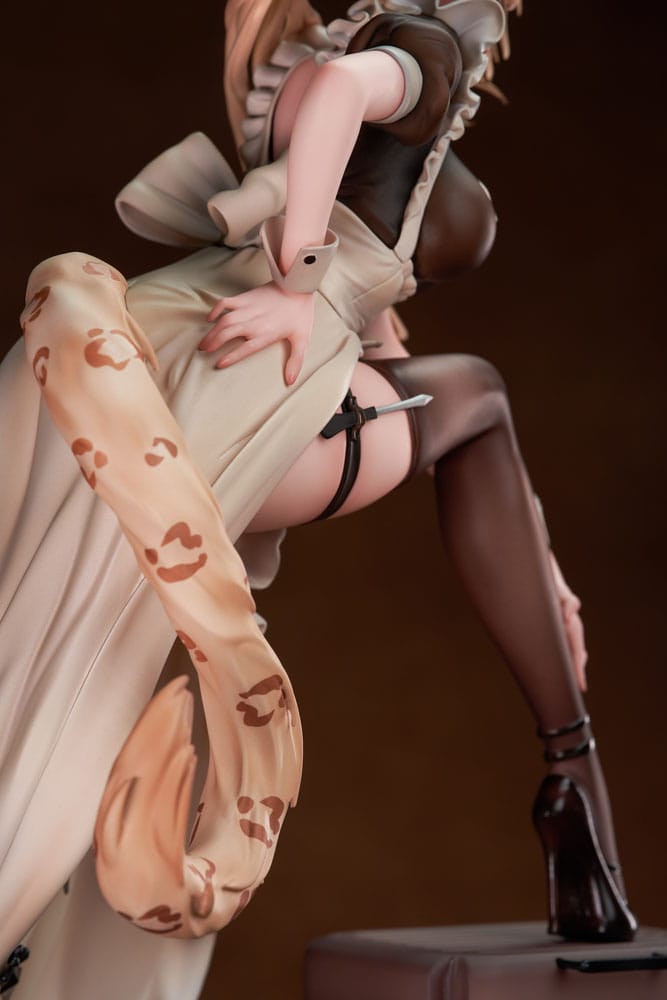 Original Character Estatua PVC 1/7 Battle Maid Different Species Leopard Cat Maria Deluxe Edition 24 cm 