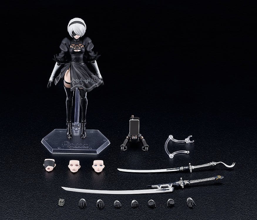 NieR:Automata Ver1.1a Figma Figura 2B (YoRHa No.2 Type B) 16 cm