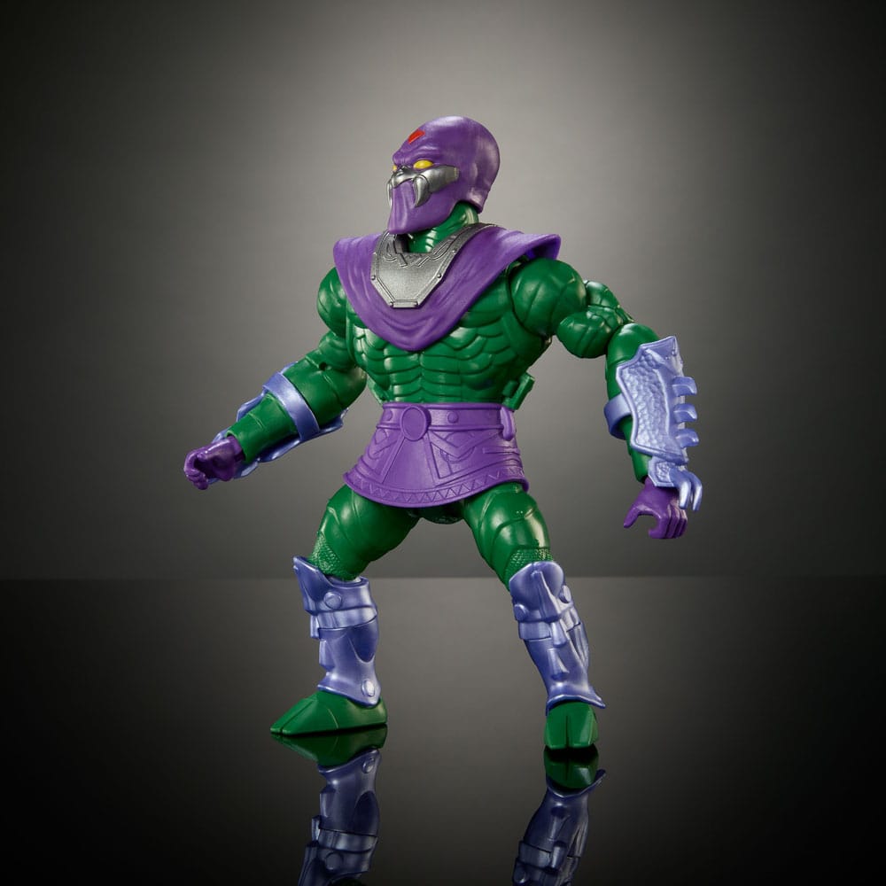 MOTU x TMNT: Turtles of Grayskull Figura Deluxe King Hiss 14 cm