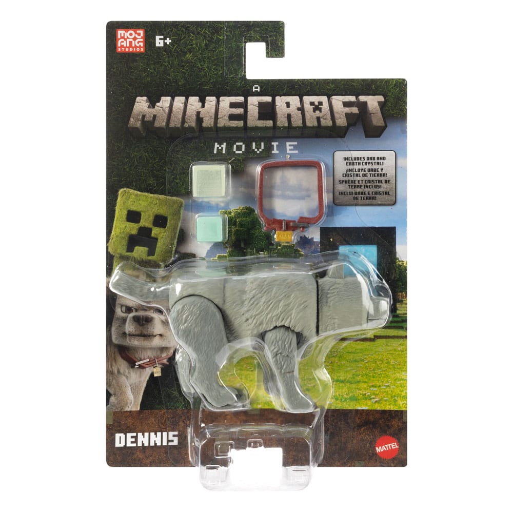 Una película de Minecraft Figura Dennis el Lobo 10 cm