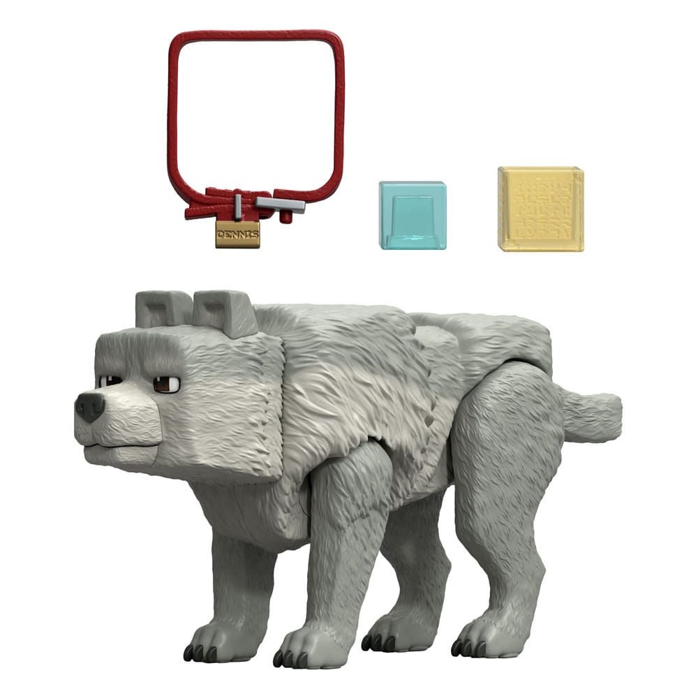 Una película de Minecraft Figura Dennis el Lobo 10 cm
