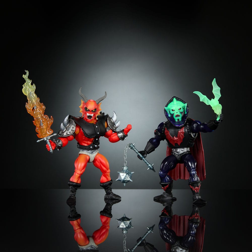 Masters of the Universe x Stranger Things Origins Pack de 2 Figuras Hordak & Hellfire-Man 14 cm