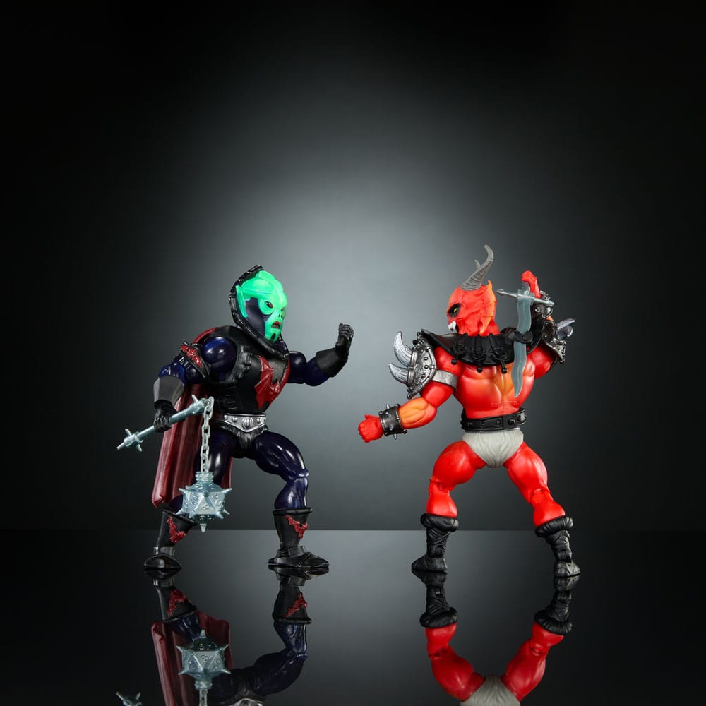 Masters of the Universe x Stranger Things Origins Pack de 2 Figuras Hordak & Hellfire-Man 14 cm